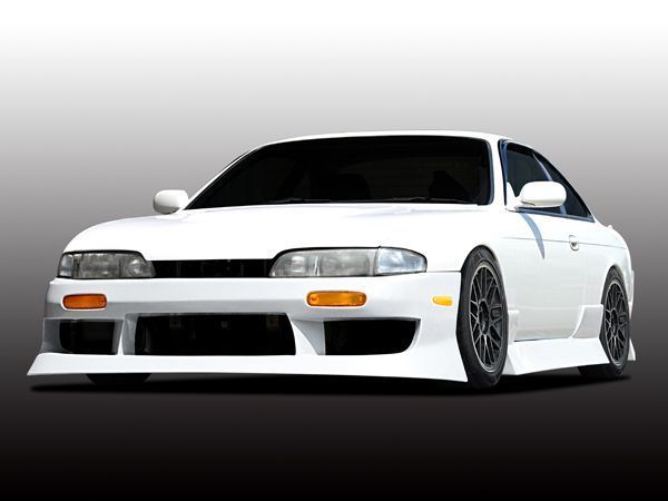 無料発送 シルビア S14 前期 Type-1 フロントバンパースポイラー 塗装