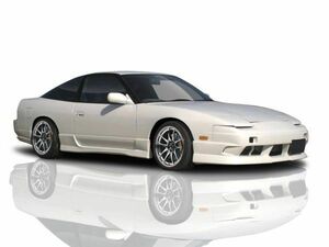 180SX RPS13 フロントバンパー 前期 中期 後期 エアロ FRP 未塗装 社外品 ワンエイティ 日産 ニッサン NISSAN