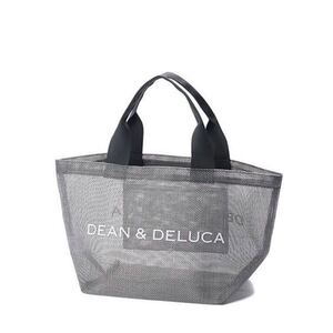 DEAN&DELUCA メッシュ トートバッグ S ディーン&デルーカ グレー