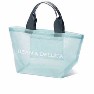 DEAN&DELUCA メッシュ トートバッグ　S ディーン&デルーカ　ミントブルー　スモールサイズ　新色　新作　