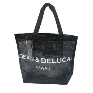 DEAN&DELUCA メッシュ 大きめトートバッグ L ディーン&デルーカ お買い物 エコバッグ 水切り 海 メンズレディース