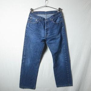 スペイン製 Levis リーバイス ヨーロッパ 501 ジーンズ W34 / ヒゲ デニム パンツ 90s 80s ビンテージ ヨーロッパ古着 レア