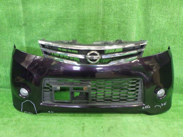 ルークス ハイウェイスター DBA-ML21S Fバンパー フロントバンパー ZED
