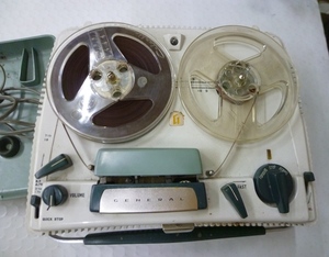 昭和レトロ　昔のテープレコーダー　ゼネラル・GENERAL　ジャンク品