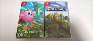 Nintendo Switch『星のカービィ ディスカバリー』&『 マインクラフト Minecraft』