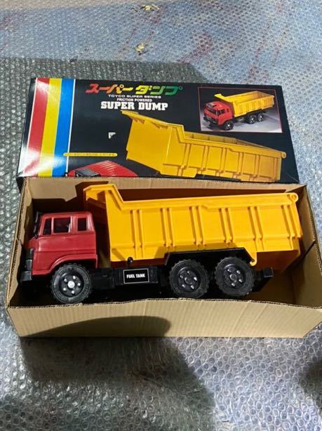 当時物 トイコー フリクション スーパー ダンプ トラック 作業車 当時物 TRUCK 昭和 レトロ ダイヤ ヨネザワ いすゞ 寺井商店 ISUZU