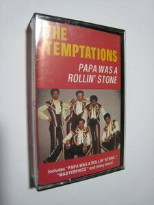 [ cassette tape ] THE TEMPTATIONS / PAPA WAS A ROLLIN' STONE US version temp te-shonz