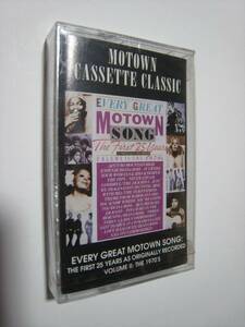 【カセットテープ】 V.A. (DIANA ROSS, MARVIN GAYE 他) / ★未開封★ EVERY GREAT MOTOWN SONG THE FIRST 25 YEARS VOLUME II 1970'S US版