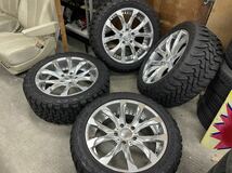 WALD JARRET J11-C ヴァルド ジャレット 22インチ 10J+45 PCD150 5H 4本通し OPEN COUNTRY 33x12.50R22 LT レクサス LX ランクル WORK BBS_画像2