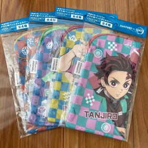 サントリー×鬼滅の刃 鬼滅の刃オリジナルタオル地ペットボトルカバー コンプリートセット