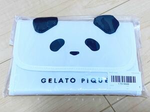 正規品 新品 gelato pique ジェラートピケ パンダ 母子手帳ケース S OWHT オフホワイト 未使用 紙タグ付き