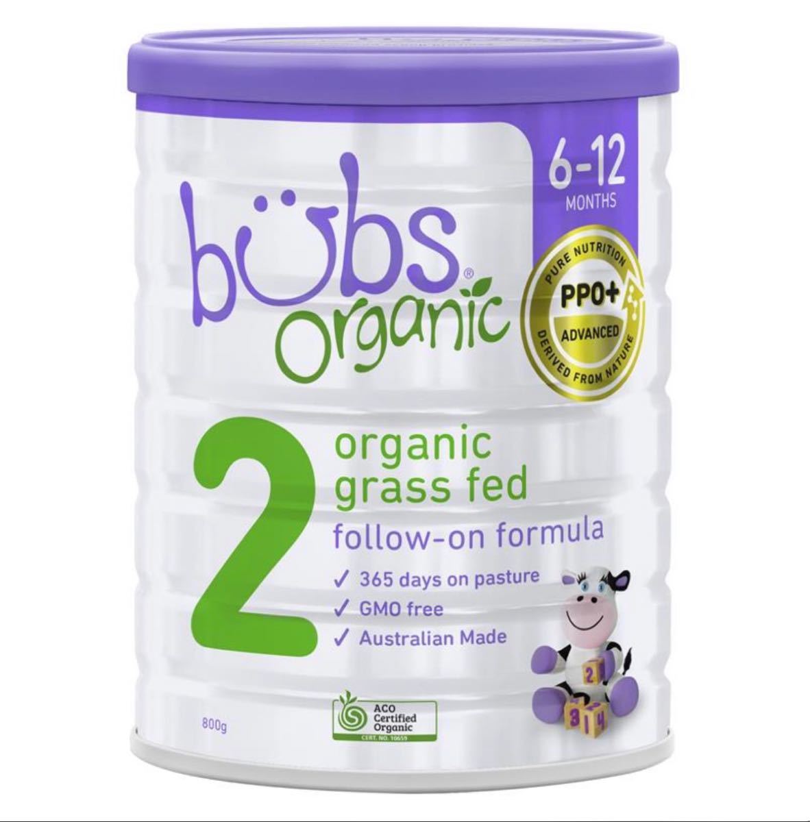 Bubs Organic 2&3 粉ミルク 各種2缶計4缶セット 授乳、食事用品 授乳 