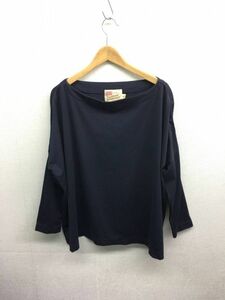 EZ3229●Traditional Weatherwear JERSEY BIG T-SHIRT●S●ネイビー 無地 ルーズ ビッグ Tシャツ トラディショナルウェザーウェア