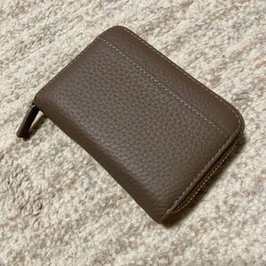 【美品】本革 二つ折り財布 レザー