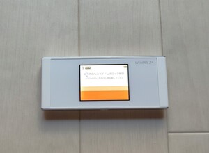 楽天 povo2.0設定 ■ WIMAX2+ Speed Wi-Fi NEXT W05 ホワイトxシルバー