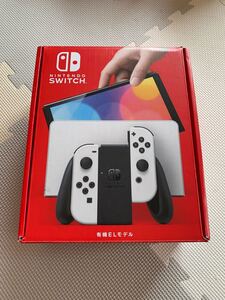 Nintendo Switch 有機ELモデル 一式 ホワイト ニンテンドースイッチ ※液晶に1箇所傷あり