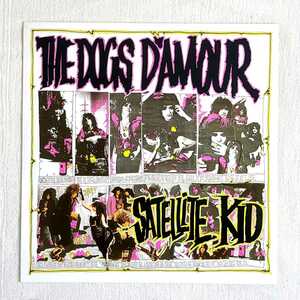 The Dogs D'Amour ドッグス・ダムール / Satellite Kid【UK盤12インチ・シングル・レコード】中古 CHINX 17