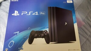 PlayStation4 Pro ジェット・ブラック 1TB CUH-7000BB01 初期化済み PS4 注意事項あり