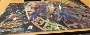 遊戯王 アジア 上位 公式 プレイマット 幻想の黒魔導師 新品