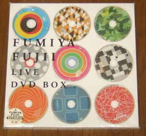  новый товар FUMIYA FUJII LIVE DVD BOX Fujii Fumiya 