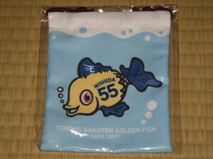 【グッ釣り景品】楽天イーグルス2017ミニ巾着/Golden Fish/金魚/西田哲朗