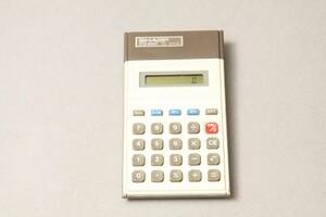 Showa Retro/Sharp/Sharp/Calculator/El-8158/Retro/elsimate