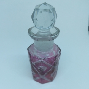  hand made cut . perfume bottle puff .-m bottle new goods unused height approximately 9cm India miscellaneous goods handmade present 