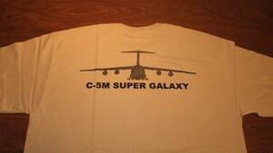 [USAF]312th AS C-5M California travis Air Force basis ground AFRC super Galaxy rice Air Force preliminary position transportation squad TRAVIS AFB T-shirt size L