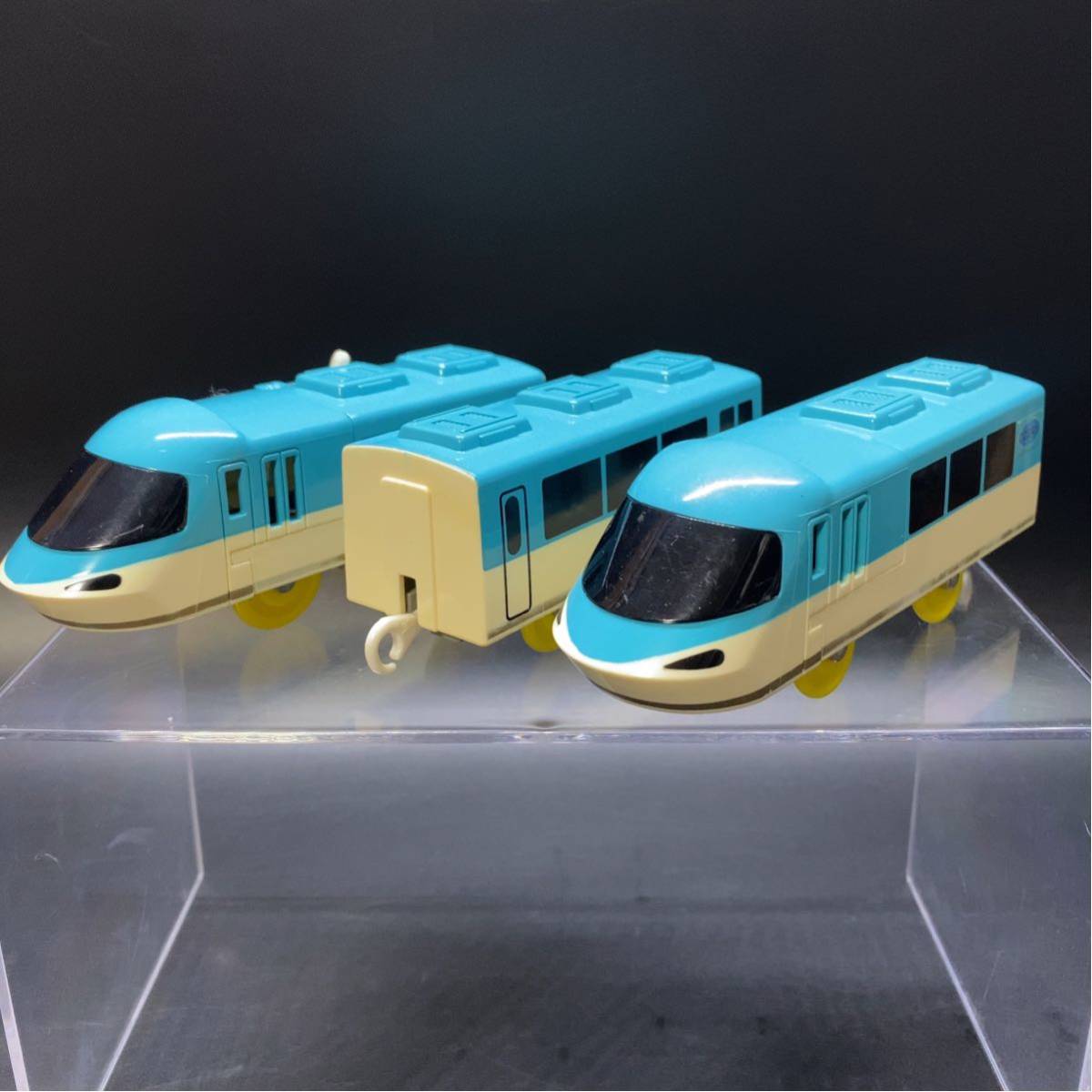 プラレール オーシャンアロー くろしお 5両編成 グレー車輪 中古