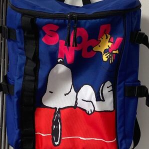 【美品】SNOOPY スヌーピー リュック ブルー