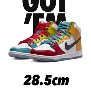 新品★SNKRS当選★28.5cm★FROSKATE × NIKE SB DUNK HIGH ALL LOVE NO HATE★