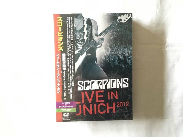 SCORPIONS LIVE IN MUNICH 2012 DVD　新品