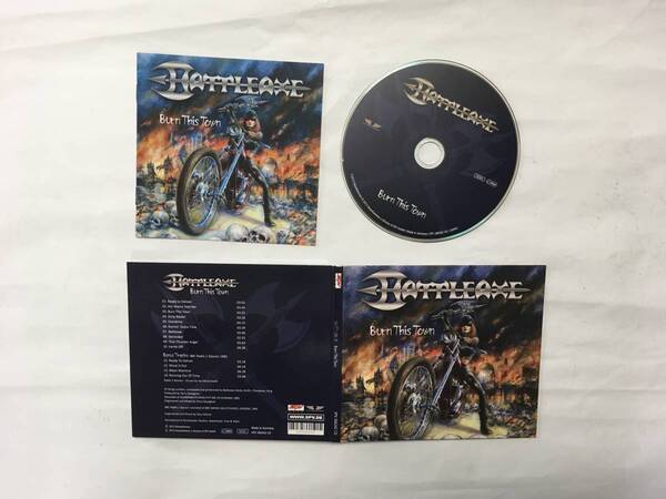 BATTLE AXE BURN THIS TOWN ドイツ盤 デジパック