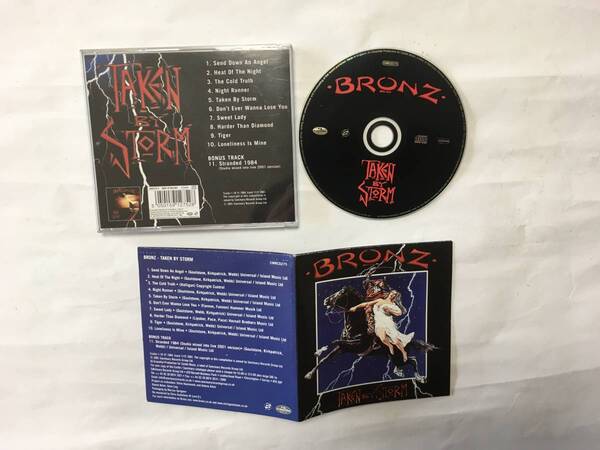 BRONZ TAKEN BY STORM UK盤