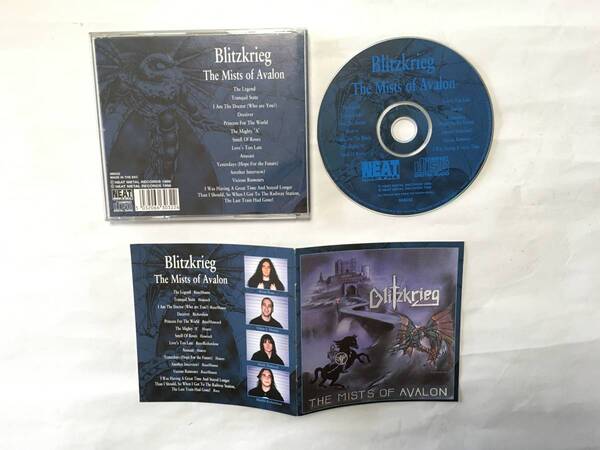 BLITZKRIEG THE MISTS OF AVALON UK盤