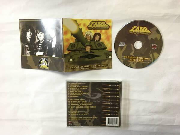 TANK WAR OF ATTRITION LIVE 1981 EXPANDED EDITION US盤
