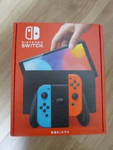送料無料　新品 未使用 Nintendo Switch 有機ELモデル ニンテンドースイッチ本体 ネオンブルー ネオンレッド 任天堂 Joy-Con (L) 