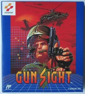 FC Famicom * Konami KONAMI* gun site GUN SIGHT* new goods unopened *1991 year sale 