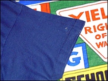☆雰囲気系の1枚☆Made in USA製アメリカ製ScreenStarsスクリーンスターズビンテージクルーネックTシャツ紺色ネイビー70s70年代80s80年代_画像7