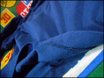 ★オススメ★USA製アメリカ製FRUIT OF THE LOOMフルーツオブザルームビンテージポケットTシャツ耳付きポケT70s70年代紺色ネイビーLAGRE_画像8