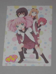  Yuru Yuri ... illustration card postcard 9