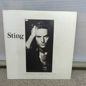 スティング　ナッシング・ライク・ザ・サン　LPレコード　ライナー付　2枚組　Sting　NOTHING LIKE THE SUN