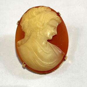 9-117 カメオ ブローチ ①