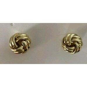 import ゴールドデザインピアス