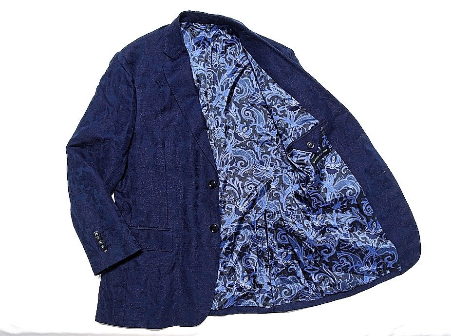 ヤフオク! -「エトロ ジャケット 50」の落札相場・落札価格 定番から人気の限定 【新品】ETRO テーラードジャケット 50 定価27万 テーラードジャケット