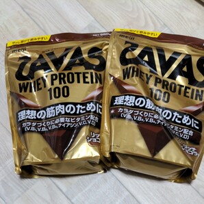 明治 ザバス ホエイプロテイン100 リッチショコラ味 980g 2袋セット