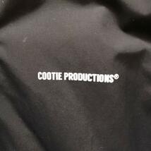 COOTIE/クーティー/ Nylon Padded Bench Coat/ナイロンパデッドベンチコート/マット素材/両面ワンポイントプリント/Lサイズ/ブラック_画像7