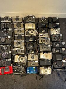 8.9 (3) 1円売り切り 送料無料 OLYMPUS PENTAX FUJI OLYMPUS CANON NIKON FUJI KONICA コンパクトフィルムカメラ まとめ