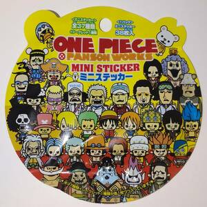 【新品未開封】ONE PIECE ミニステッカー パンソンワークス