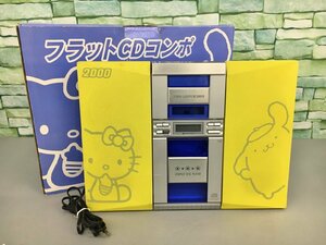 フラットCDコンポ ハローキティ ポムポムプリン サンリオ 東芝 99年製 未使用 2208LS167